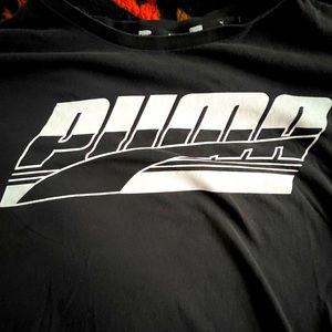 Puma Retro Black & White Tee